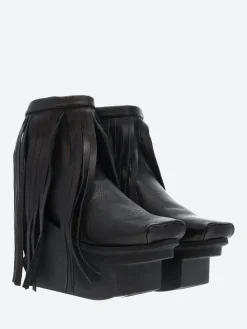 Fashion - Geisha Fluster in Black Waw Women Heels | Boots