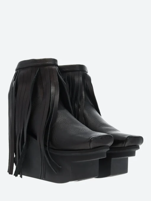 Fashion - Geisha Fluster in Black Waw Women Heels | Boots
