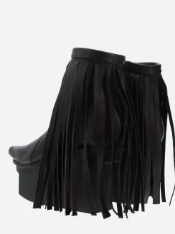 Fashion - Geisha Fluster in Black Waw Women Heels | Boots