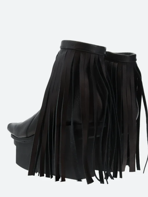Fashion - Geisha Fluster in Black Waw Women Heels | Boots