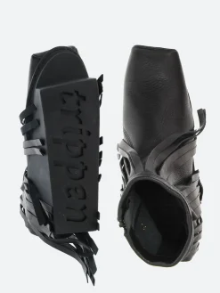 Fashion - Geisha Fluster in Black Waw Women Heels | Boots