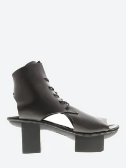 Outlet - Happy Mission Lace-Up Sandal in Black Women Overalls & Jumpsuits | Sandals