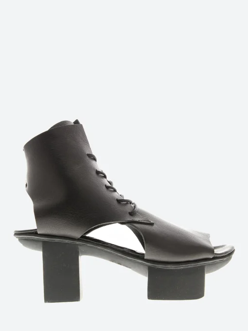 Outlet - Happy Mission Lace-Up Sandal in Black Women Overalls & Jumpsuits | Sandals