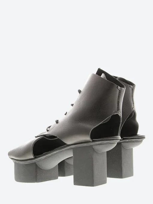 Outlet - Happy Mission Lace-Up Sandal in Black Women Overalls & Jumpsuits | Sandals