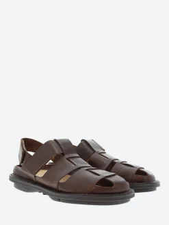 Hot - Men's Closed Alliance in Cappuccino Sandals