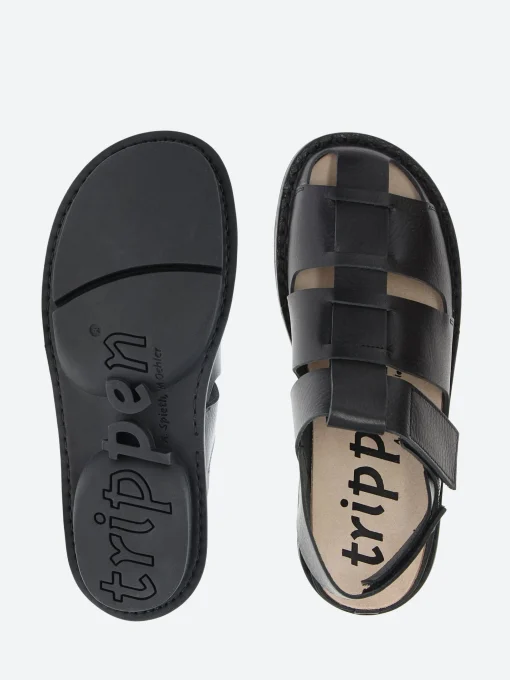 Best - Men's Closed Alliance in Black Sandals