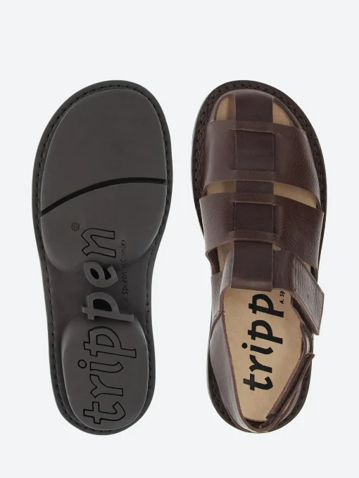 Hot - Men's Closed Alliance in Cappuccino Sandals