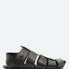 Outlet - Penna Return in Black Waw Sandals