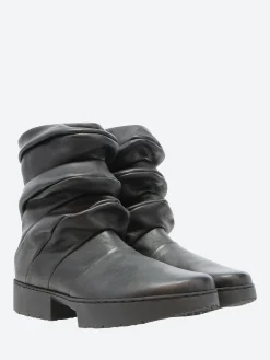 Outlet - Sport Puffer in Black Sat Women Boots