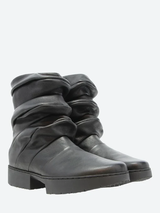 Outlet - Sport Puffer in Black Sat Women Boots