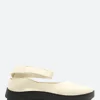 Clearance - Swan Lake in White with Black Sole Women Overalls & Jumpsuits | Sandals