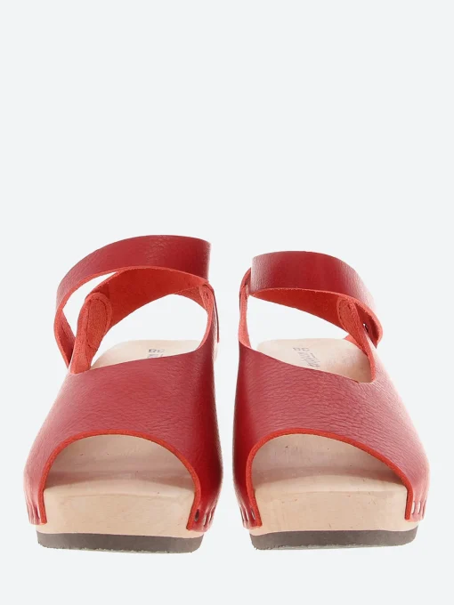 Discount - Wood Orinoco in Red Waw Women Sandals | Heels
