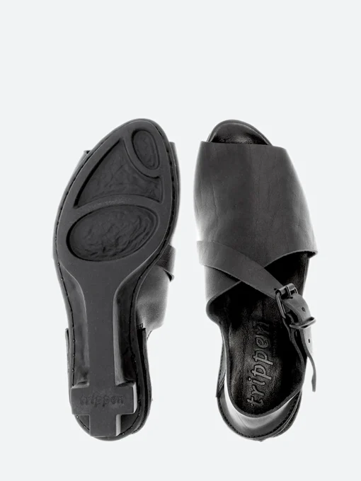 Fashion - X+OS Horizon in Black Waw Women Sandals | Heels