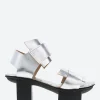 Fashion Happy Louise in Silver Women Mary Janes | Ballet Flats