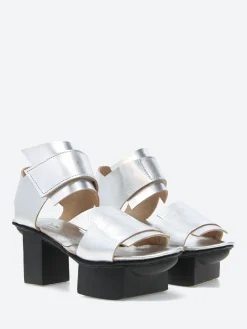 Fashion Happy Louise in Silver Women Mary Janes | Ballet Flats