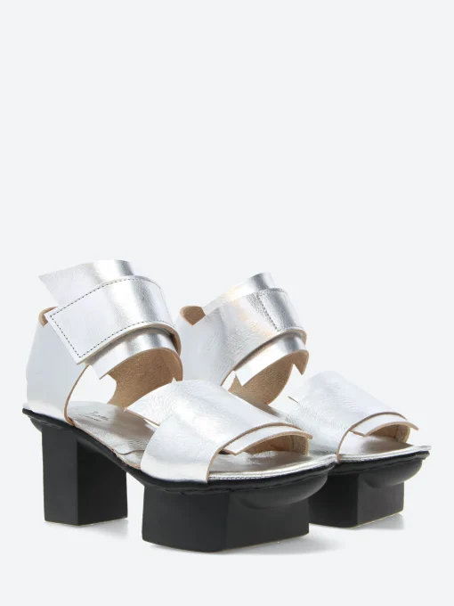 Fashion Happy Louise in Silver Women Mary Janes | Ballet Flats
