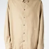 Best - Illusion Dyed Shirt in Sand Destroy Button-Ups