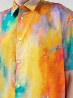 Discount - Lyrique S/S Shirt in Light Multi Button-Ups