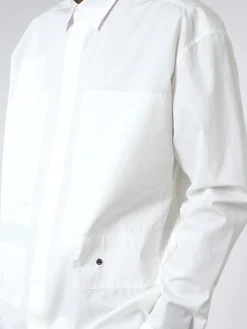 Clearance - Paysage Shirt in Off White Button-Ups