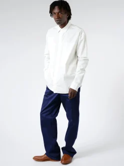 Clearance - Paysage Shirt in Off White Button-Ups