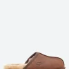 Fashion - Scuff Leather Slipper in Slippers