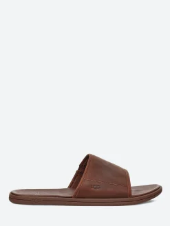 Best - Seaside Slide in Lage Leather Slides | Sandals