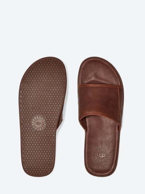 Best - Seaside Slide in Lage Leather Slides | Sandals