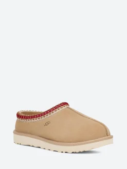Outlet - Tasman in Sand and Dark Cherry Women Slippers