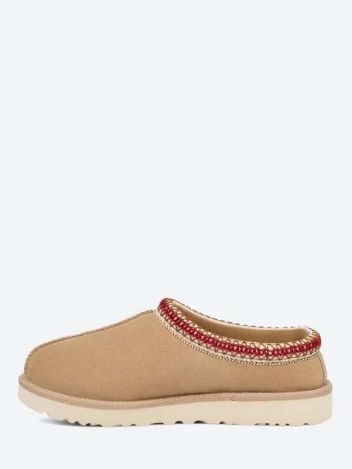 Outlet - Tasman in Sand and Dark Cherry Women Slippers