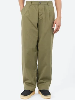 New - Duke Pant in Light Olive Pants