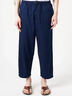 Sale - Hi Water Trouser in Herringbone Denim Pants