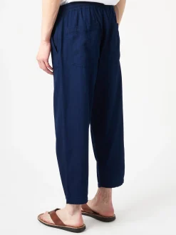 Sale - Hi Water Trouser in Herringbone Denim Pants