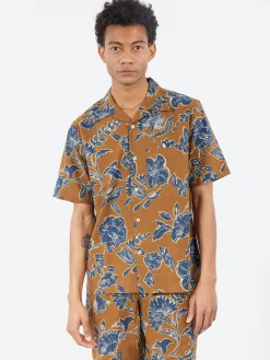 Discount - Nippon Flower Camp Shirt in Button-Ups