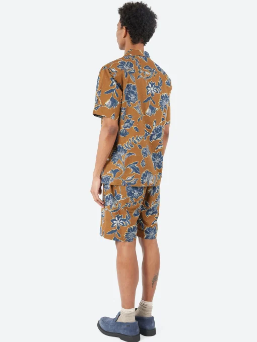 Discount - Nippon Flower Camp Shirt in Button-Ups
