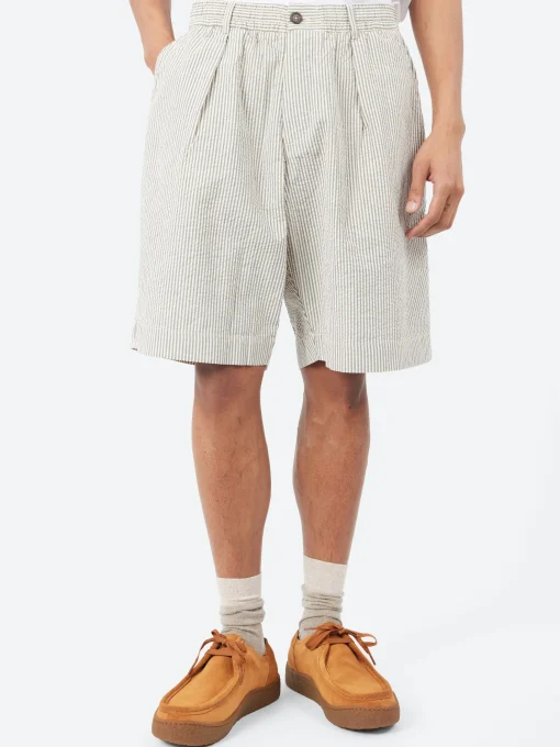 Fashion - Pleated Track Short in Shorts