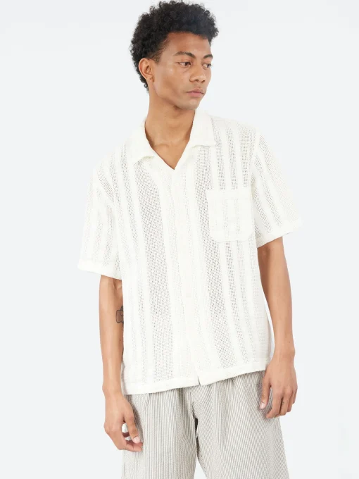 Online - Road Shirt in Reef Cotton Button-Ups