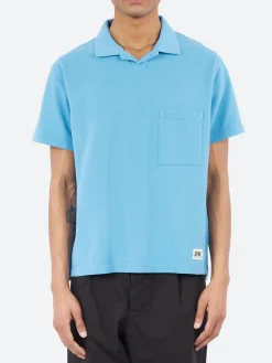 Online - Vacation Polo in Summer Blue Polos