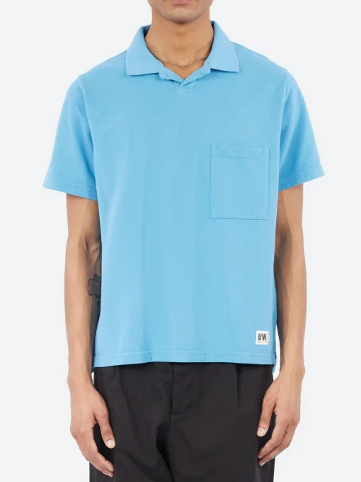 Online - Vacation Polo in Summer Blue Polos