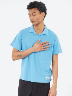 Online - Vacation Polo in Summer Blue Polos