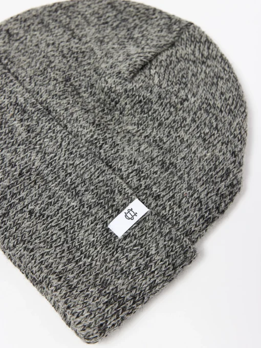 Discount - Ragg Wool Beanie in Charcoal Melange Women Hats | Hats