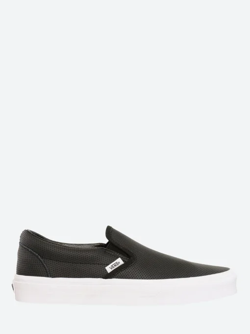 Discount - Classic Slip-On in Perforated Leather Women Sneakers | Overalls & Jumpsuits