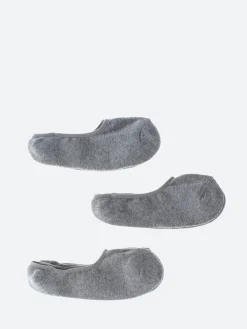 Outlet - Classic Super No Show in Heather Grey Socks