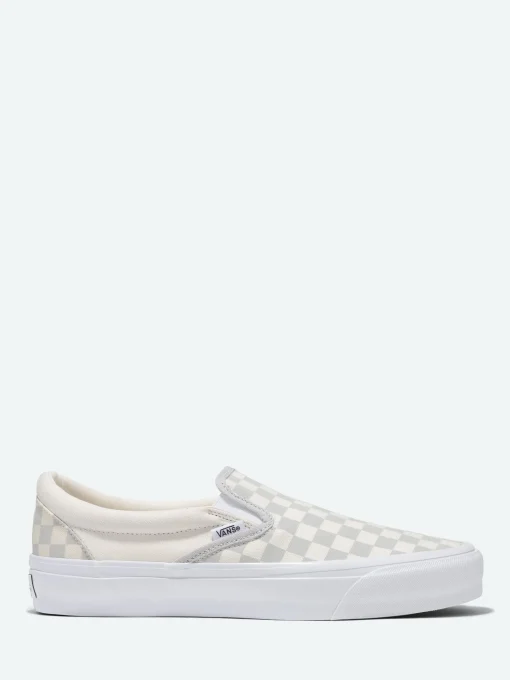 Outlet - Slip-On Reissue 98 LX in Checkerboard Lunar Rock Grey Women Sneakers
