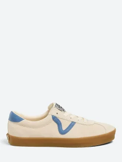 Clearance - Sport Low in White and Navy Women Sneakers | Overalls & Jumpsuits