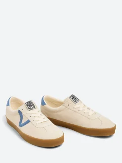 Clearance - Sport Low in White and Navy Women Sneakers | Overalls & Jumpsuits