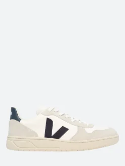 Clearance - Men's V-10 in White and Blue Sneakers