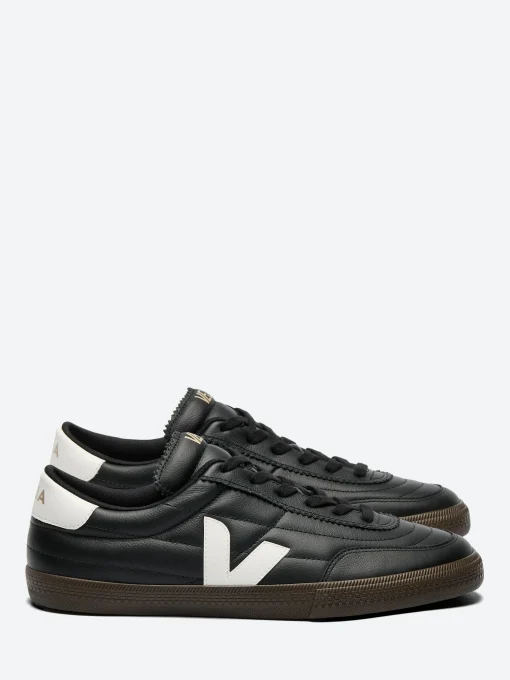 Outlet - Panenka Leather in Black and White Women Mary Janes | Ballet Flats