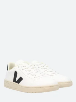 Fashion - V-10 CWL in White and Black Women Sneakers | Overalls & Jumpsuits