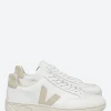 Best - V-12 Leather in White and Sable Women Sneakers | Overalls & Jumpsuits