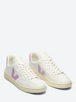 Best - V-12 O.T. Leather in Extra White and Orchid Women Mary Janes | Ballet Flats